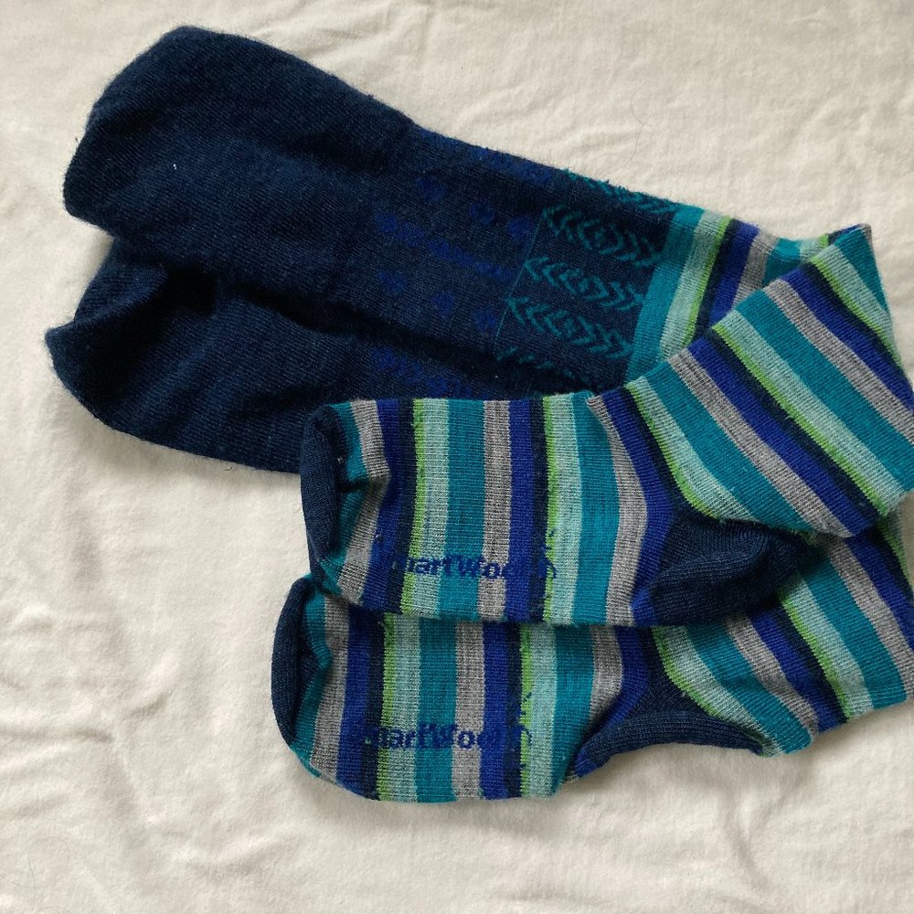 One pair of Smartwool knee socks